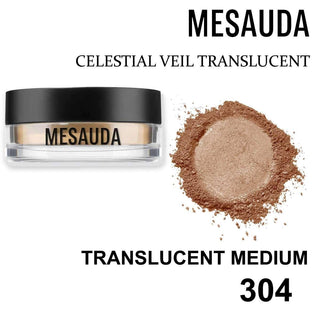 Mesauda Celestial Veil - Polvere Libera Fissante 304 translucent medium