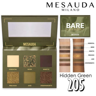 Mesauda Bare Harmony Palette 205 - Verde Nascosto