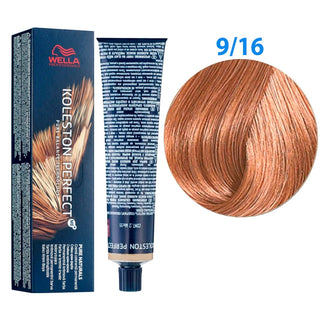 Wella Koleston Perfect Me 9/16 Biondo Chiaro Cenere Viola 60 ml — Tinta per capelli