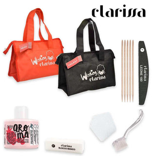 Accessori Starter kit semipermante lei mini borsa arancio-nero ass.