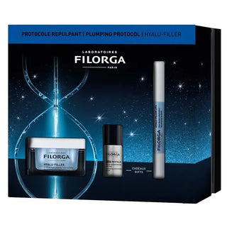 Filorga Crema Idratante Rimpolpante Hyalu-Filler 50ml Set 3 Pezzi