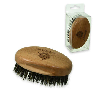 Accessori Spazzola scura meloncino piccola per barba