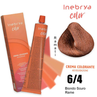 Haarverf Inebrya Kleur 100ml 6/4