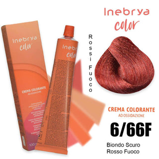 Inebrya Color 6/66F 100ml — Tintura per capelli