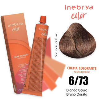 Hiusväri Inebrya Väri 100ml 6/73