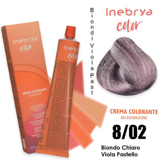 Hiusväri Inebrya Väri 100ml 8/02