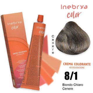 Inebrya Color 8/1 100ml — Tintura per capelli