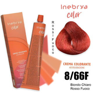Haarfärbemittel Inebrya Farbe 100ml 8/66F