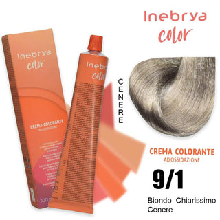 Inebrya Color 9/1 100ml — Tintura per capelli