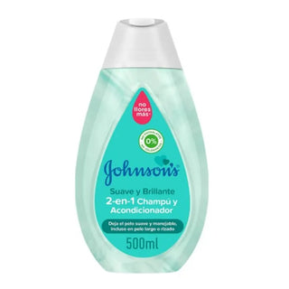 Shampoo e balsamo 2 in 1 Johnson's Soft And Brilliant 500 ml