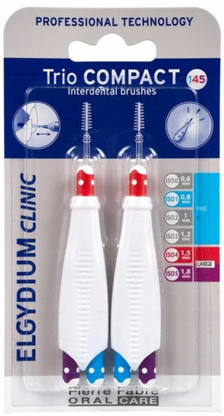 Set Duo, Elgydium, scovolino interdentale, bicolore, 2 pz