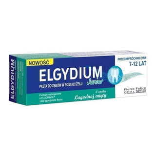 Elgydium Junior, Fluorinolo, Protezione carie, Dentifricio, 50 ml