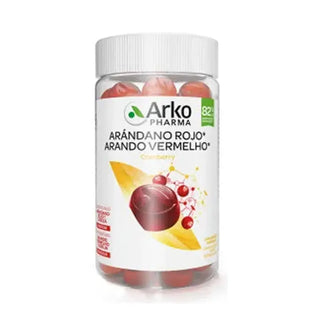 Arkopharma Cranberry 60 Gummies Gusto Mirtillo Rosso e Ciliegia