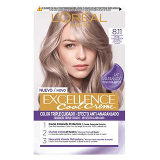 L'Oréal Professionnel Excellence Cool crème 8.11 Blond Cendré Clair 192ml 