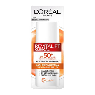 L'oréal paris Revitalift Clinical Fluido Vitamina C Anti-UV SPF 50 — Protezione solare viso