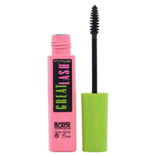 Maybelline nutriente e thickening mascara Great Lash Blackest Black 12.5 ml - Tonalità: Black