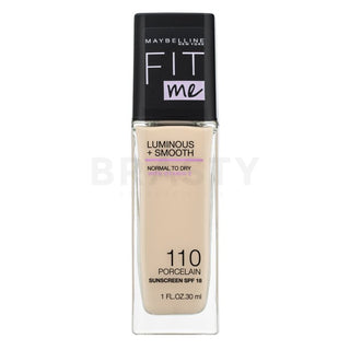Fondotinta Maybelline Fit Me! Luminous + Smooth 110 Porcelain 30 ml
