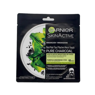Garnier SkinActive maschera nera Tissu Pure Charcoal 1 Unit