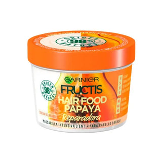 Garnier Fructis Hair Food Papaya maschera riparatrice 390ml