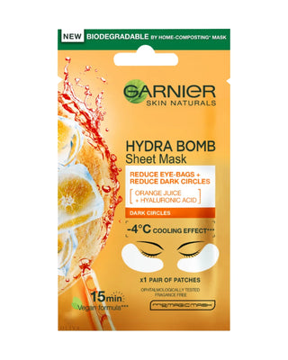 Garnier Maschera per Occhi con Succo d'Arancia 6 g