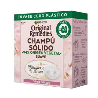 Garnier Original Remedies Shampoo Solido per capelli Delicati 60g