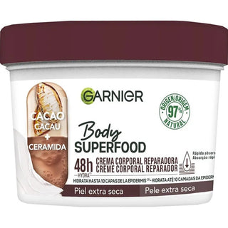 Garnier Superfood Cacao Riparatore Crema corpo 380 ml — ボディクリーム