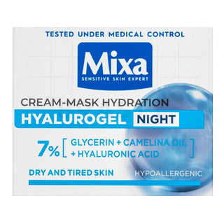 Mixa Hyalurogel Night Crema-Maschera Idratante Notte 50 ml