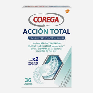 Corega Total Action 36 unità — Adesivo protesi dentaria