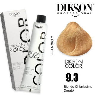 Dikson color 120 ml 9.3 - 9d biondo chiarissimo dorato