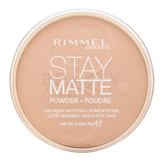 Rimmel London Stay Matte Cipria Compatta a Lunga Tenuta 004 Sandstorm 14 g