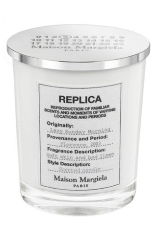 Maison margiela Lazy Sunday Morning, Candela Floreale, Profumata, 165 g