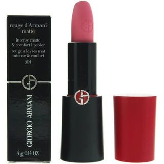 Giorgio Armani Rouge d'Armani Rossetto opaco in crema 504 Russian Rose 4 g