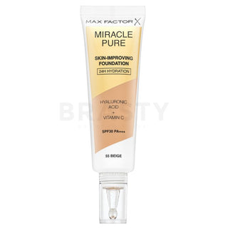 Fondotinta Max Factor Miracle Pure Skin-Improving 55 Beige 30 ml