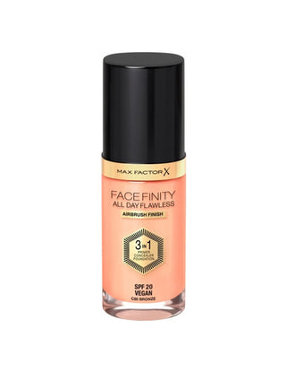 Max Factor Facefinity 3in1 Primer, Corrector y Base de Maquillaje 80-Bronze 30ml 