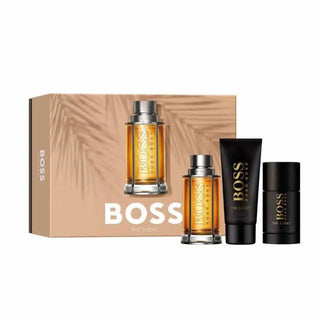 Hugo Boss The Scent Eau De Toilette Spray 100ml Set 3 Pieces