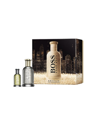 Hugo Boss Eau de Parfum på flaske 100 ml Showergel Spray 10 ml
