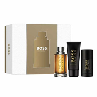 Hugo Boss The Scent Eau De Toilette Spray 100ml estuche de 3 piezas 