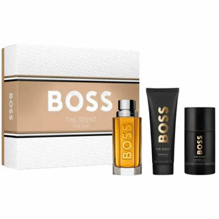 Hugo Boss The Scent For Him Eau De Toilette Spray 100ml Set 3 piezas 