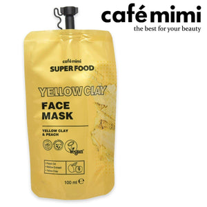 Cafe Mimi Maschera Viso Argilla Gialla 100 ml — Maschera Viso