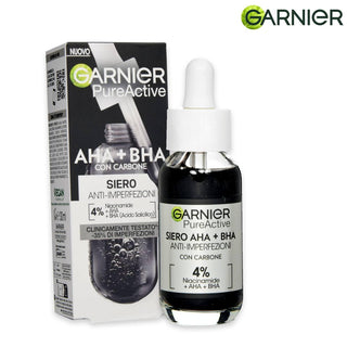 Garnier Pure Active Siero Aha + Bha Anti Imperfezioni 30 Ml