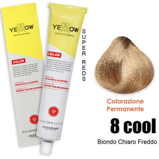 Alfaparf Yellow Color Permanente 8 Freddo 100Ml