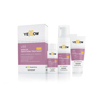 Trattamento Lisciante Alla Cheratina Yellow Liss Di Alfaparf