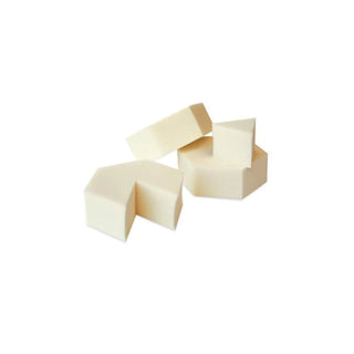 Esponja de maquillaje Couleur Caramel natural precortada 1 unidad 