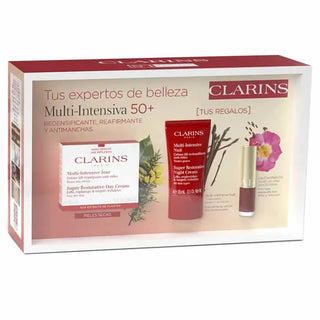 Clarins Crema Giorno Super Rigenerante Pelle Molto Secca 50ml Set 3 Pezzi