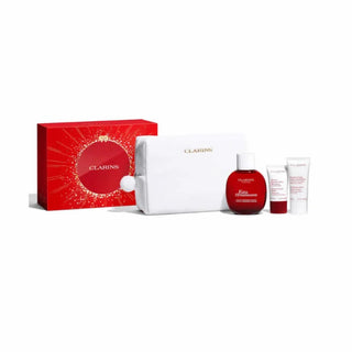 Clarins Eau de Soin Eau Dynamisante 100 ml Set di 4 pezzi
