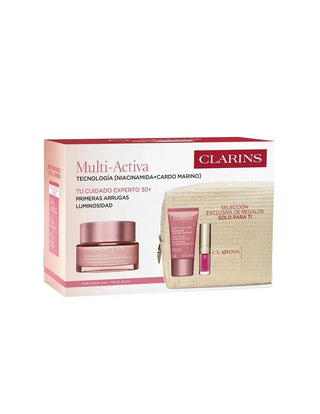 Multifunktionscreme Clarins für trockene Haut, 4-teiliges Set 