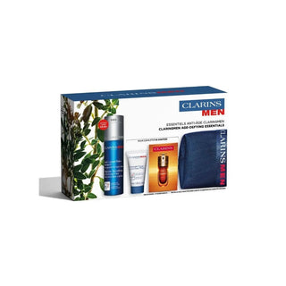 Clarins Men Gel Crema Antiedad y Firmeza Estuche 4 Piezas