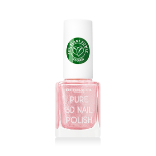 Dermacol Pure 3D Natural Nail Polish (Nail Polish) 11 ml - Shade: 05 Rose Veil