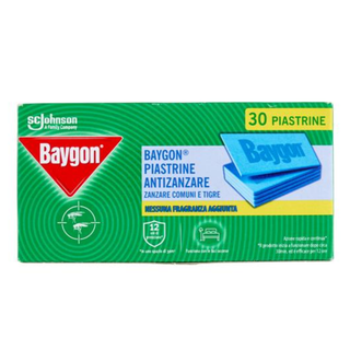 Baygon Piastrine Antizanzare Comuni e Tigre 30 Piastrine