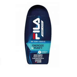 Fila Sport Active Energize E Purify Doccia Shampoo - 250Ml